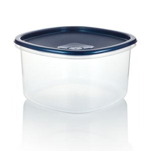 Recipiente Plastico Cuadrado 4.5L Azul