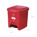 Canecas-Pedal-20L-rojo-Riesgo-Biologico