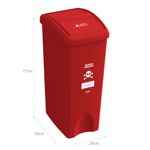 Canecas-vaiven-53L--Rojo-residuos-peligrosos-