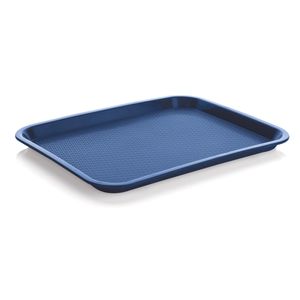 Bandeja PlasticaAutoservicios Pequeña Azul de 27 x 35 cm