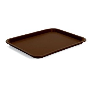 Bandeja Plastica Autoservicios Pequeña Cafe de 27 x 35 cm