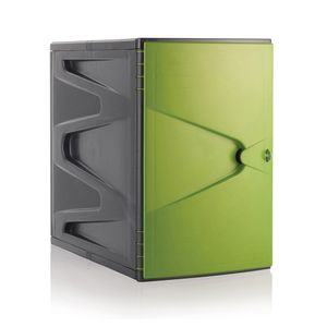 Locker plástico modular verde 45 cm