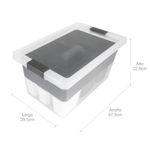 Caja-Organizadora-Multibox-20L-Natural-con-recipientes-modulares-y-bandeja