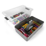 Caja-Organizadora-Multibox-20L-Natural-con-recipientes-modulares-y-bandeja