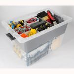 Caja-Organizadora-Multibox-25L-Natural-con-recipientes-modulares-y-bandeja
