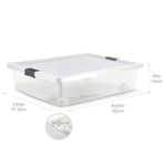Caja-organizadora-con-broches-y-ruedas-bajo-cama-28L-