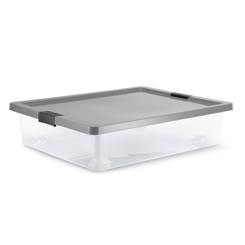 Caja-organizadora-con-broches-y-ruedas-bajo-cama-28L-