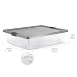 Caja-organizadora-con-broches-y-ruedas-bajo-cama-28L-