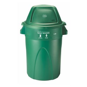 Contenedores de 121 l verde organico aprovechable