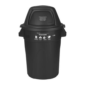 Contenedores de 121 l negro no aprovechable