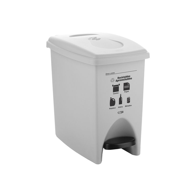 Canecas-Pedal-10L-Blanco-Reciclable-aprovechable