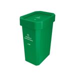 Canecas-EstraBins-vaiven-53L-verde-Organico-Aprovechable