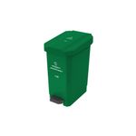 Canecas-EstraBins-Pedal-10L-verde-organicos-aprovechable