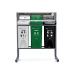 Punto-Ecologico-3-Puestos-35L-Reciclable-Aprovechable-Organico-Aprovechable-No-Aprovechable