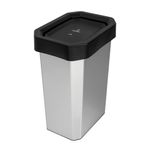 Caneca-Papelera-Estrabins-vaiven-Bins-53L-Negro-IML Metalizado---No-Aprovechable