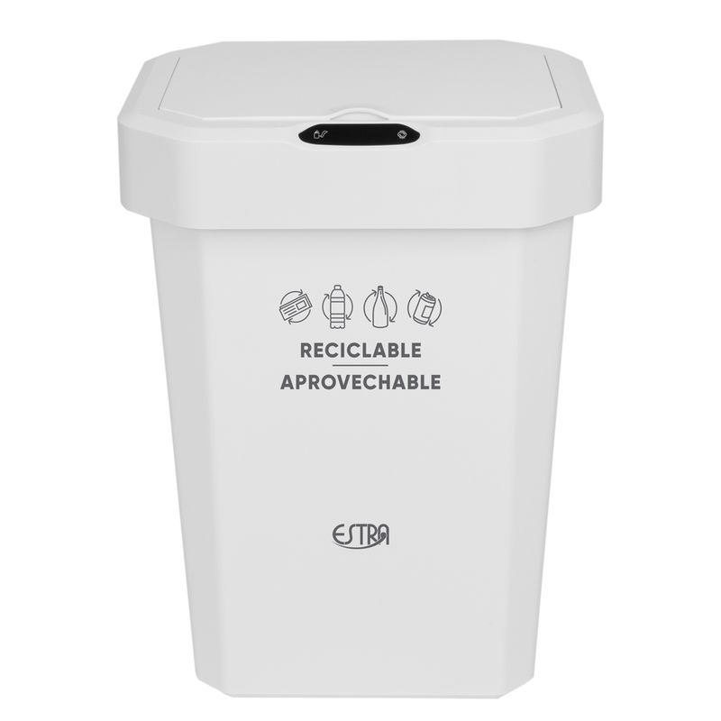 Canecas-EstraBins-Sensor--26L--Blanco-Reciclable-aprovechable