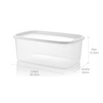 Caja Organizadora Plus 16L Blanco - Tienda online Estra