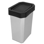 Caneca-Papelera-Estrabins-Vaiven-10L-Negro-IML-Metalizado