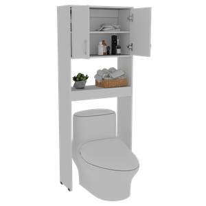 Gabinete de Baño Apolis, Blanco, ideal para ahorrar espacio