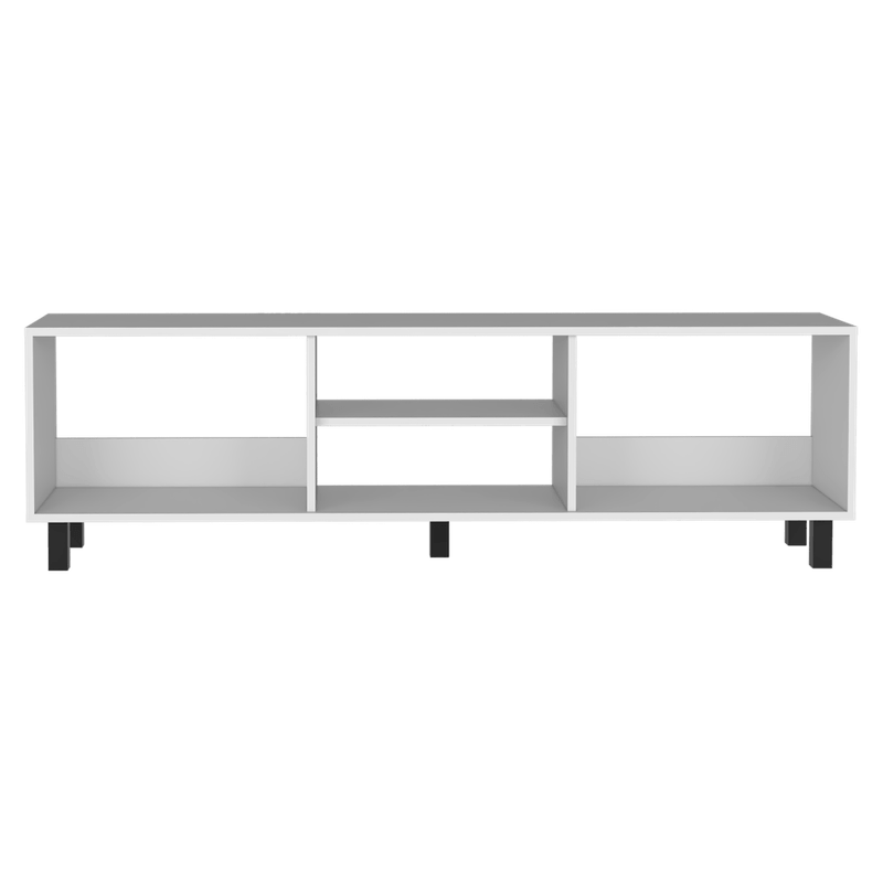 Mesa para tv tunez, blanco duqueza, para televisor hasta 70