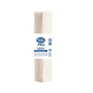 Rollo X 10 Bolsas Basura Task Pro 70 X 90 Cm Blanco