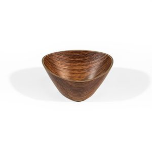 Recipiente Plastico Pequeño Triangular Chocolate