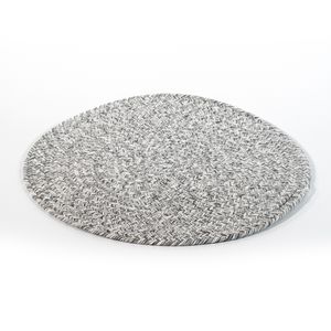 Individual Circular 38 Cm Gris