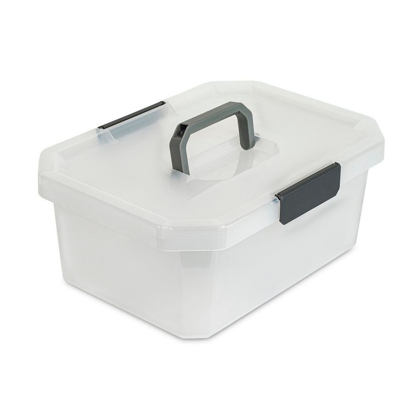 Caja Organizadora Estrabox con Manija 11L Natural - Tienda online Estra