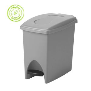 Papelera Gris MR pedal 10L