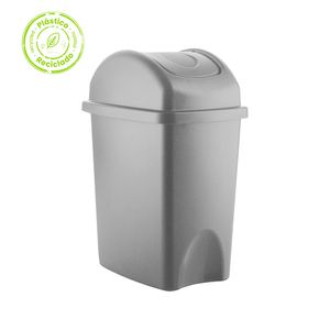 Papelera Gris MR  vaiven 10L