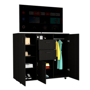 Closet Matrix, Wengue, Ideal Para Espacio Reducidos
