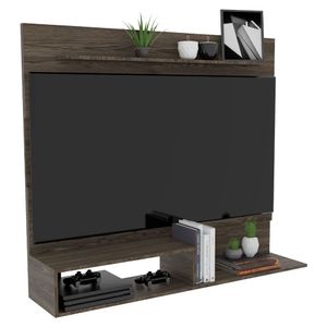 Panel Para Tv Ascher, Chocolate, Para Televisor de 55 Pulgadas