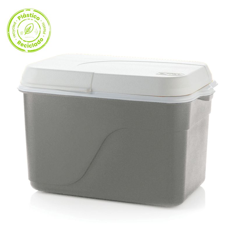 Nevera-familiar-plastica-portatil-insulada-42-litros-gris-material-recuperado