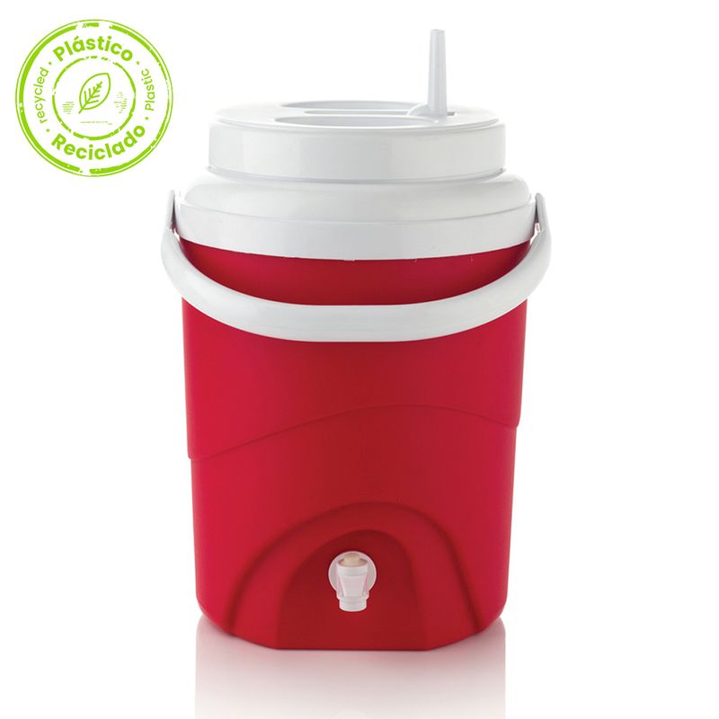 Termo-8L-Rojo-Insulado-Material-Recuperado