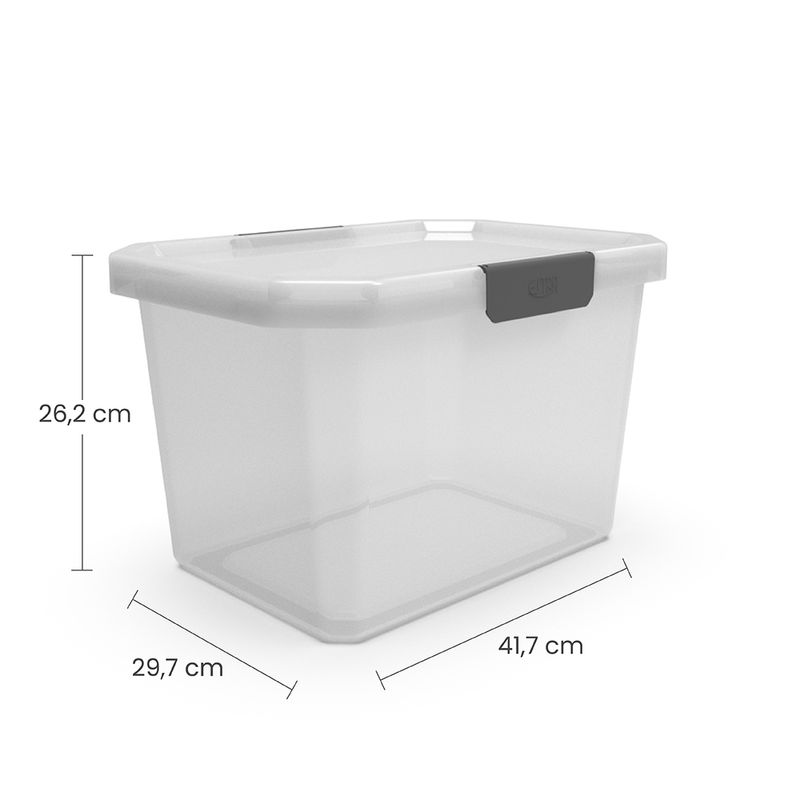 Caja Organizadora Estrabox 20L Natural - Tienda online Estra