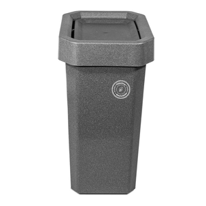 Caneca-Papelera Ecobins Vaiven 10L Gris