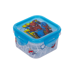 Recipiente Square Spiderman Hermetico 290 Ml