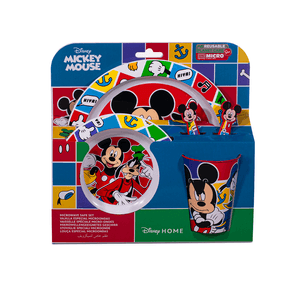 Set Vajilla Micro 5 Piezas Mickey