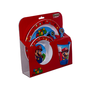 Set Vajilla 5 Piezas Super Mario