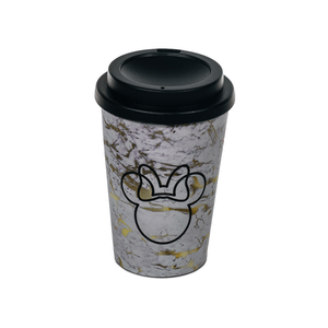 Vaso Café Doble Pared Minnie 390 Ml