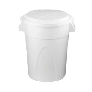 Contenedor Redondo MR 121L Blanco