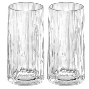 Set X 2 Vasos Cilindricos Policarbonato de 300 Ml