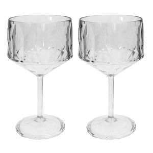 Set X 2 Copas Grandes Policarbonato de 400 Ml
