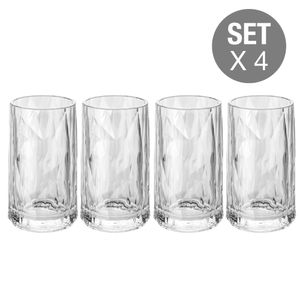 Set X 4 Copas Aguardiente Policarbonato de  20 Ml