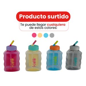 Botella Con Boquilla Kido 250 Ml Surtido