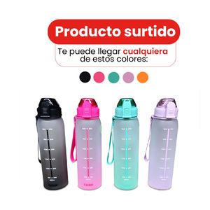 Botella Rubber Keep 1L Surtido