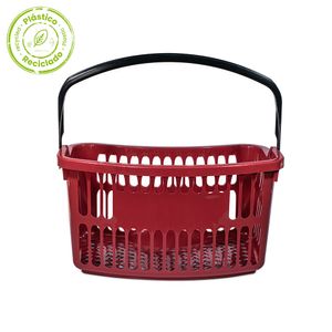 Canasta Ergonomica Instituciona Rojo MR