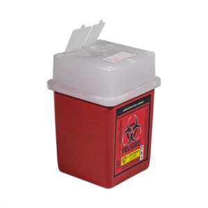 Recipiente Para Residuos Cortopunzantes 4,75Lt Rojo