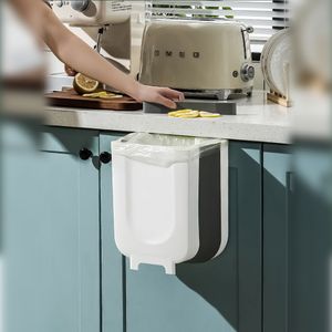 Caneca Multiusos Plegable Para Cocina 9L Blanco