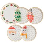 4-1052321-Set-X5-Platos-Ceramica-Navidad-Corona